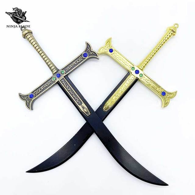 Pirate King Dracule Mihawk Yuru Night Black Blade 12 Supreme Grade Swords  Weapon Of Strongest Swordsman in the World - AliExpress